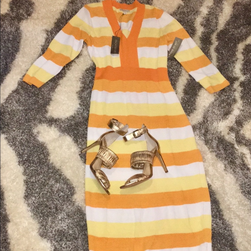 Ooo Lala...Body con striped dress.